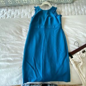 Ann Taylor blue dress worn once